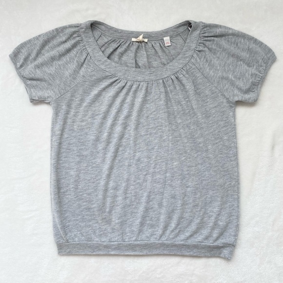 ⭐️ Esprit Grey Short Sleeve Sweater XS - Picture 2 of 13